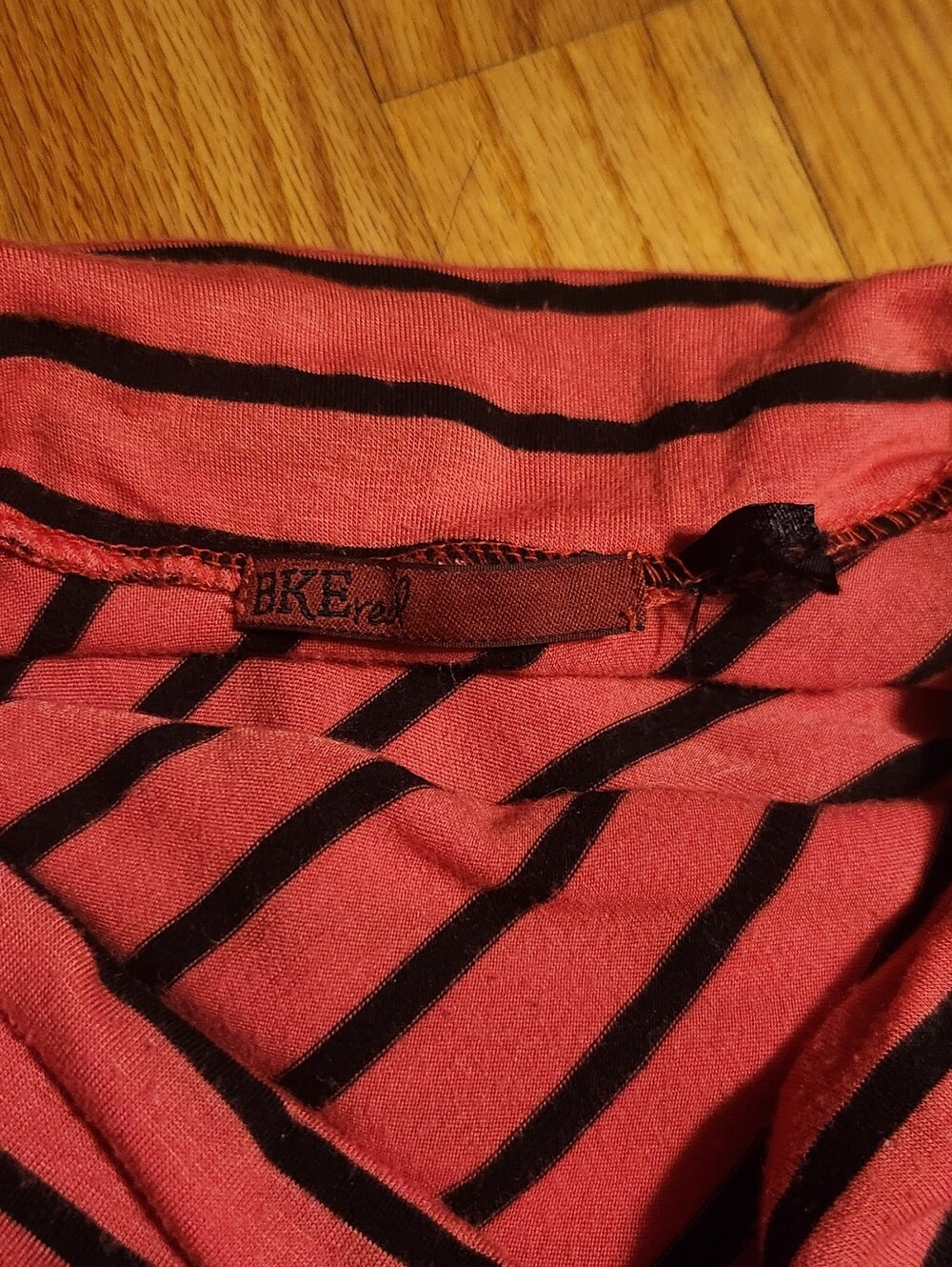 Strapless Striped Maxi Dress - Picture 3 of 3